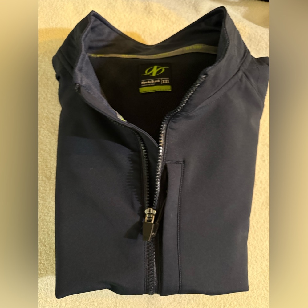 Men's Navy Performance Jacket - Picture 13 of 14